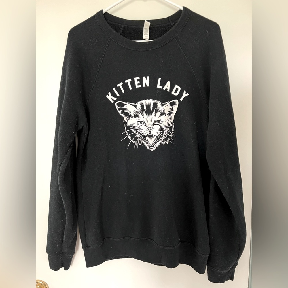 Kitten Lady Hussy Kitten Shweatshirt